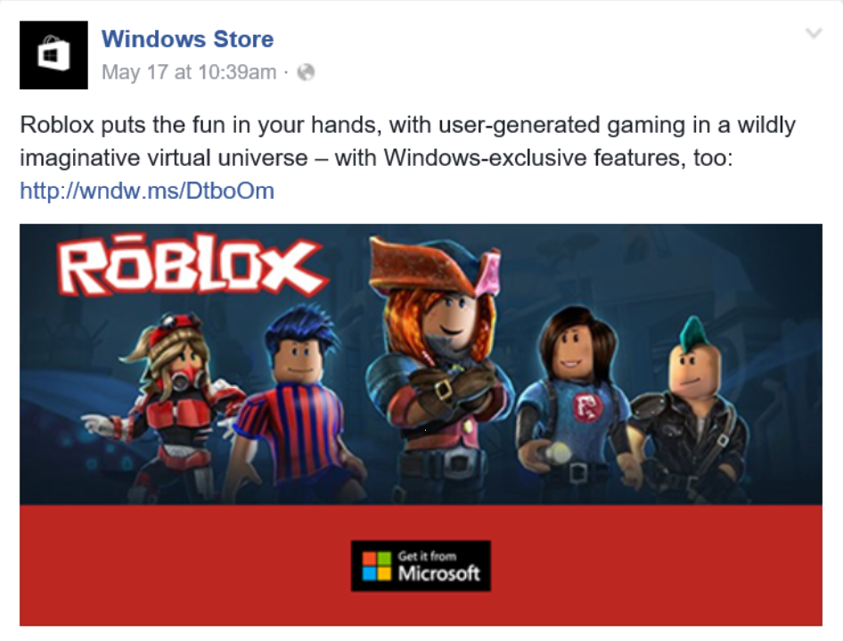 download roblox app for windows 7